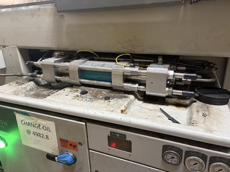 13′ x 6′ Flow Mach3 4020B XD CNC Waterjet, 2016 – 5-Axis XD Cutting Head