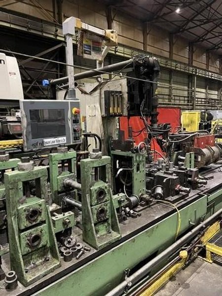 2&quot; x .120&quot; Turek &amp; Heller Laser Stainless Tube Mill Line