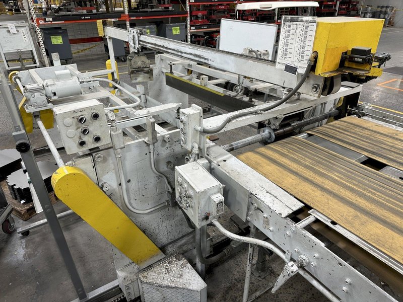 48" X 14 GA STRILICH, ROWE &amp; HERR-VOSS CUT TO LENGTH CTL LINE: STOCK #22752