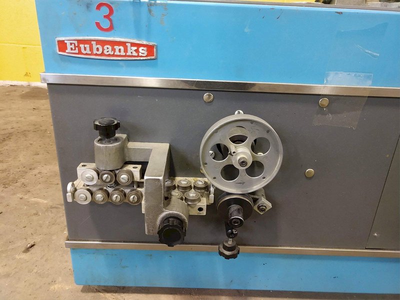 10 AWG EUBANKS MODEL 02600 AUTOMATIC WIRE STRIPPER WITH FEEDER: STOCK #14830