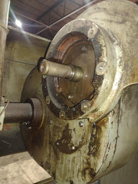 36 TON X 8' NIAGARA MODEL #1B36-6-8 MECHANICAL PUNCH PRESS: STOCK #23465