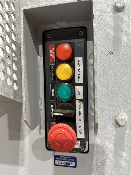 48&quot; X 6.5 HP TECHVAL MODEL VALPAK HYDRAULIC ROTARY COMPACTOR: STOCK #18674