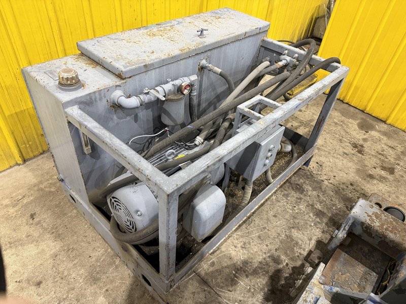 12" GOTCO MODEL #FT-80-2145 PIPE BUCKING "MAKE &amp; BREAK" TORQUE PIPE MACHINE: YOBRO #24411