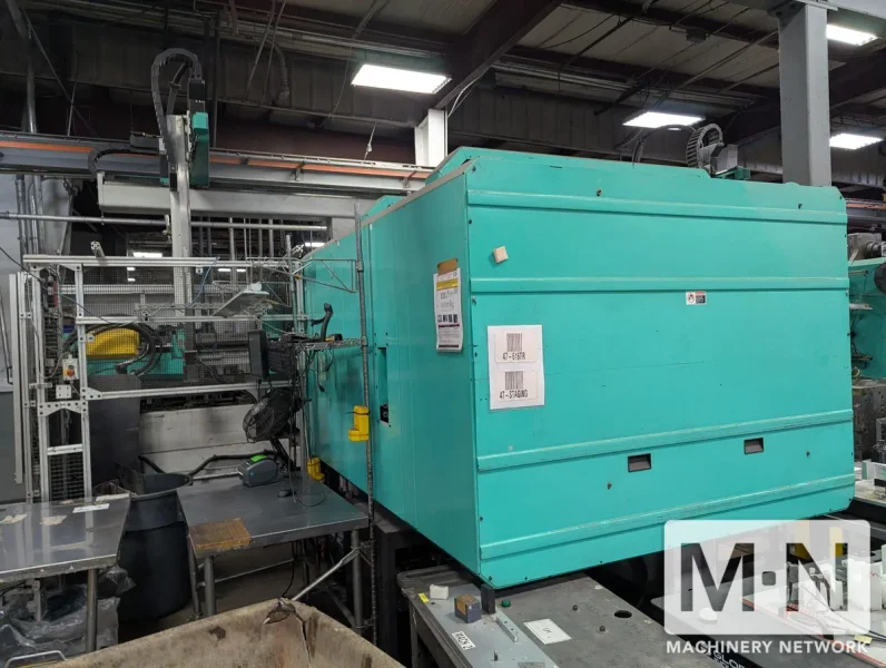 550 TON 29.1/ 8.2 OZ ARBURG MODEL 920S-5000-1300/400 2-COLOR INJECTION MOLDING MACHINE MFG 2015