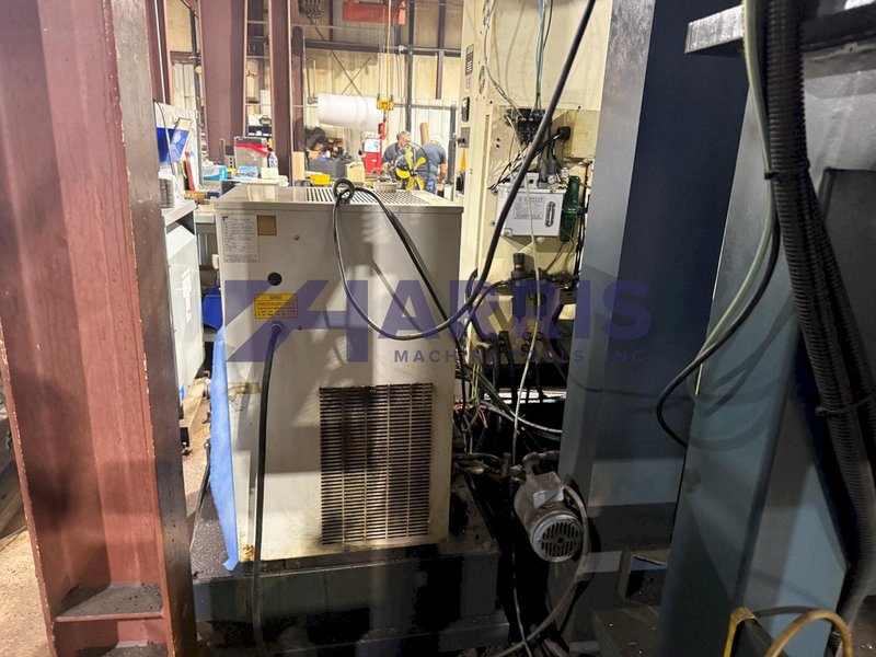 4.1&quot; Johnford CNC Table Type Horizontal Boring Mill, Model BMC-110, 78&quot; X, 70&quot; Y, 63&quot; Z, 21&quot; W, 60 ATC, Fanuc, 2009