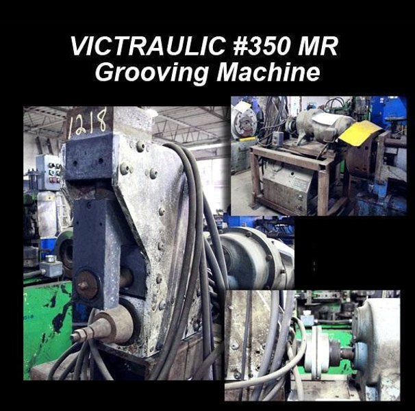 Victraulic Mod. 350 MR Grooving Machine