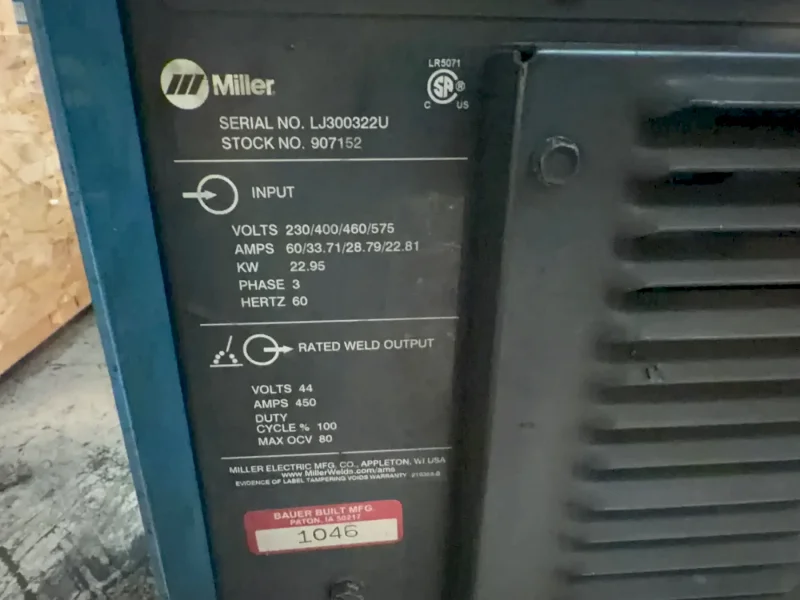 Miller  450 A Welder  - Axcess 450