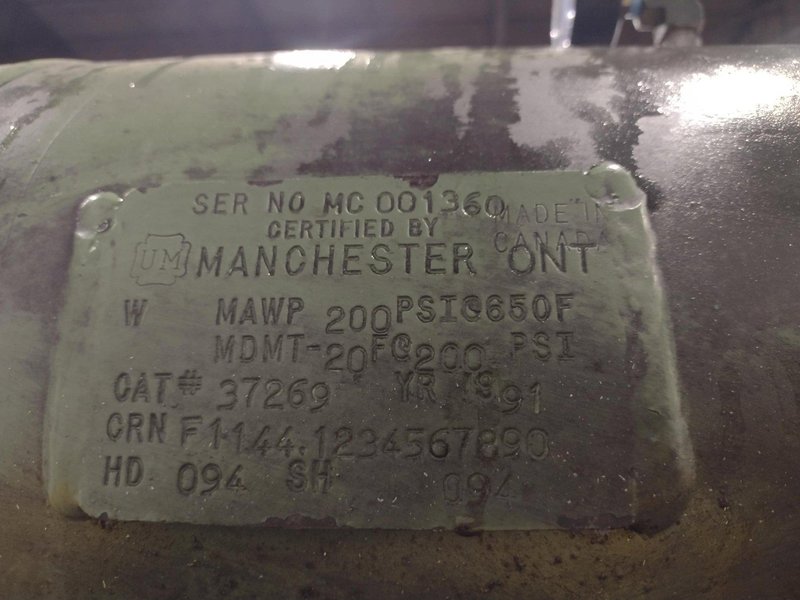 20 TON PNEUPOWR AIRAM MODEL #4P20 PNEUMATIC PRESS 3” STROKE: YOBRO #24858