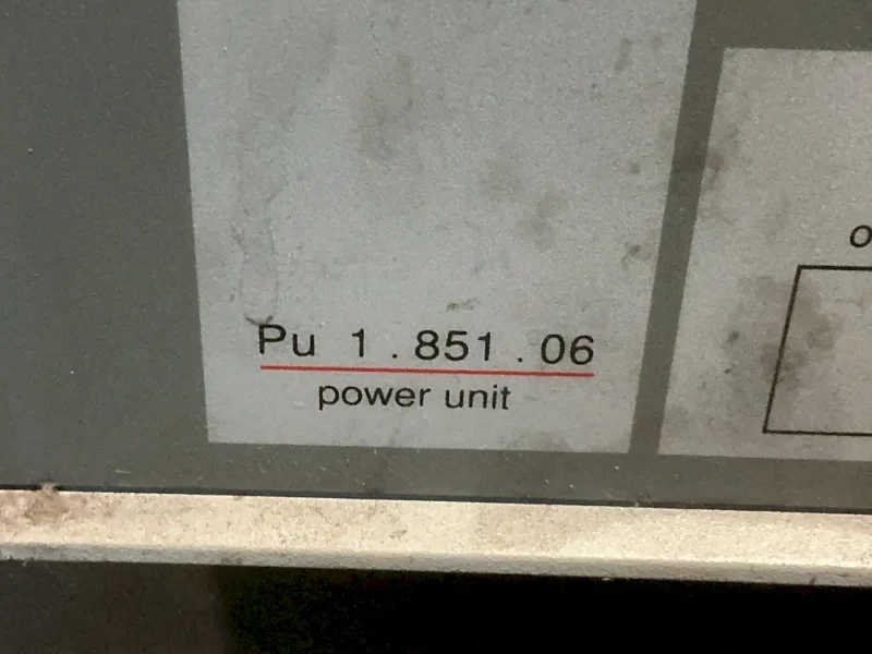 NETZSCH POWER UNIT   -  PU 1 .851 .06