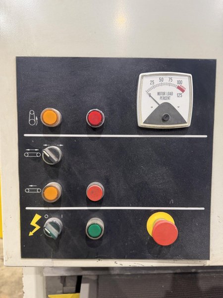 52” TIMESAVER MODEL #252-1M METAL BELT SANDER GRINDER: YOBRO 24763