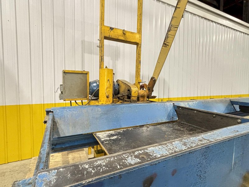 15 HP L&amp;M EQUIPMENT MODEL #HMPC-7-24 CROSS CUT BUNDLE TRAVELING ARCH WOOD BUNDLE SAW WITH CONVEYOR: STOCK #22922