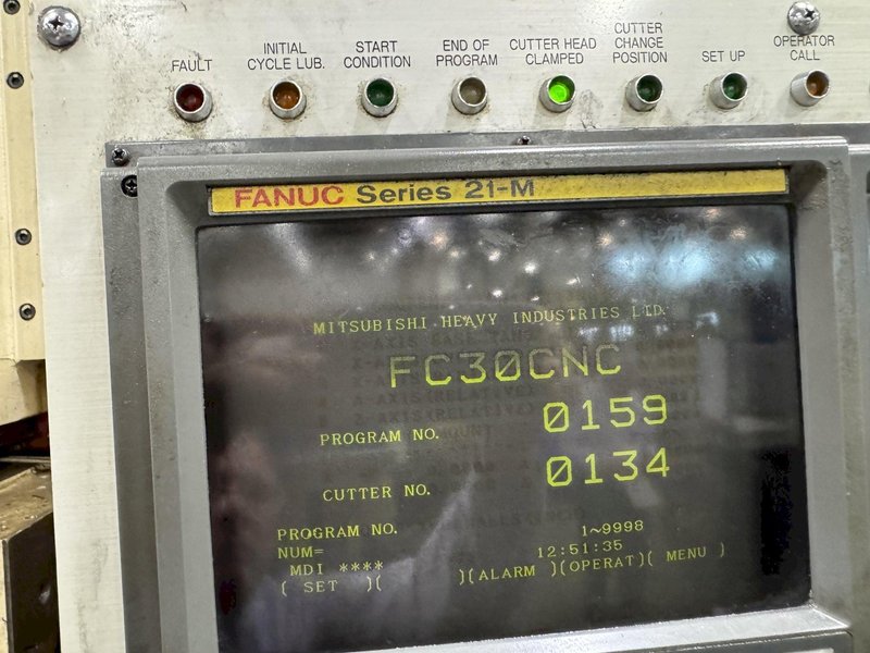 Mitsubishi FC 30 CNC Gear Shaving Machine