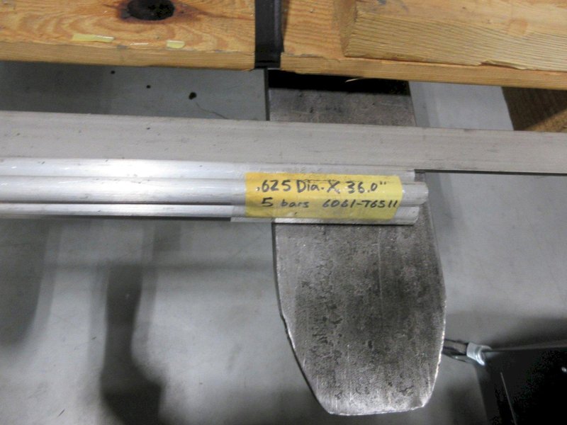 Pallet "O" Round Material - Stainless Steel &amp; Aluminum- Auction Item
