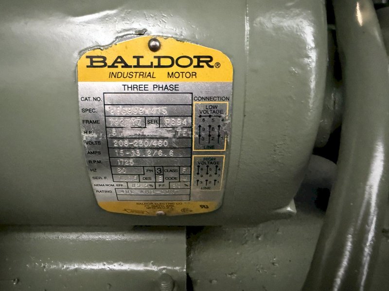 36 TON PIRAHNA P-36 IRON WORKER. STOCK #0889325