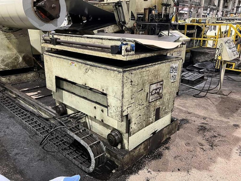 72" x 0.135" x 40,000# B &amp; K Cut To Length Line