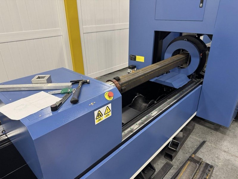 3,000 Watt Otinus 9×240″ Fiber Tube Laser Cutting Machine, 2024 – In Stock, Install &amp; Training Included!
