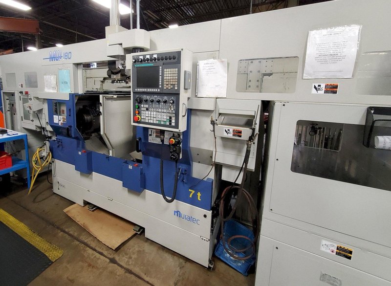 MURATEC MODEL MW180 TWIN SPINDLE CNC LATHE