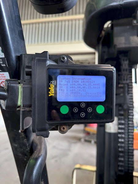(2016) 5,000 LB YALE GLC050VX PROPANE FORKLIFT. STOCK # 0790124