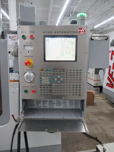 Haas VF-2SS 4-Axis CNC Vertical Machining Center, 12K Spindle, CAT 40, 24 Station SMTC, TSC, HRT210HS-CNC-HD Rotary Table