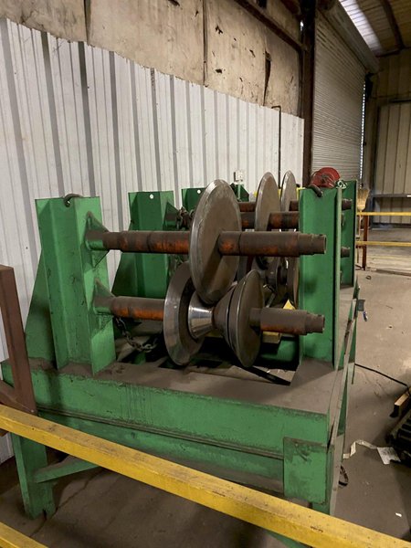 20 STAND X 2.5&quot; ARBOR X 30&quot; PEARSON RAKE &amp; GUTTER ROLLFORMER. STOCK # 0733022