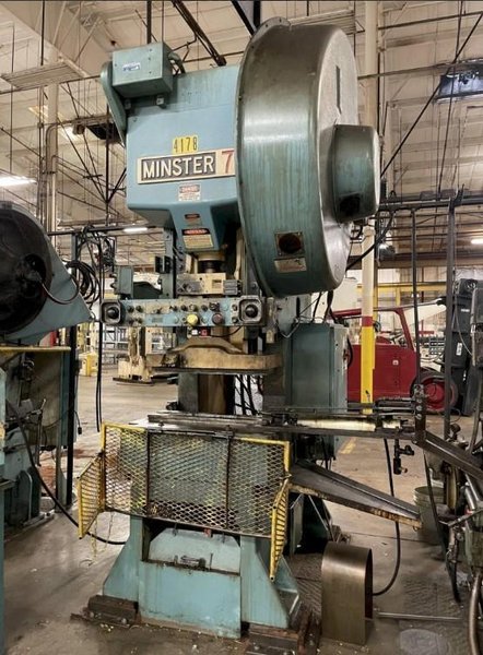 75 TON MINSTER MODEL #7 GAP FRAME PRESS