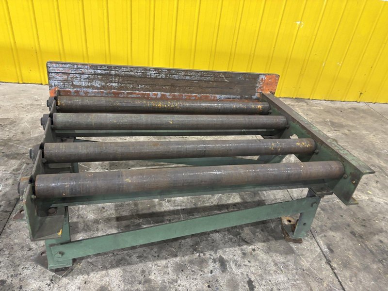 100' X 54" PEDDINGHAUS POWERED ROLLER CONVEYOR. STOCK # 0113626