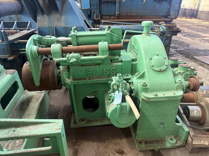12" WIDE BLISS 4-HIGH REDUCING ROLLING MILL: YOBRO#26317