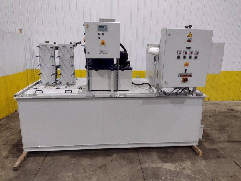 30 GPM ZYKLOMAT MODEL #AKBF-R CONTINUOUS COMPACT BELT FILTER, WITH TURBO-HKS CENTRIFUGE SEPERATOR: YOBRO #24734