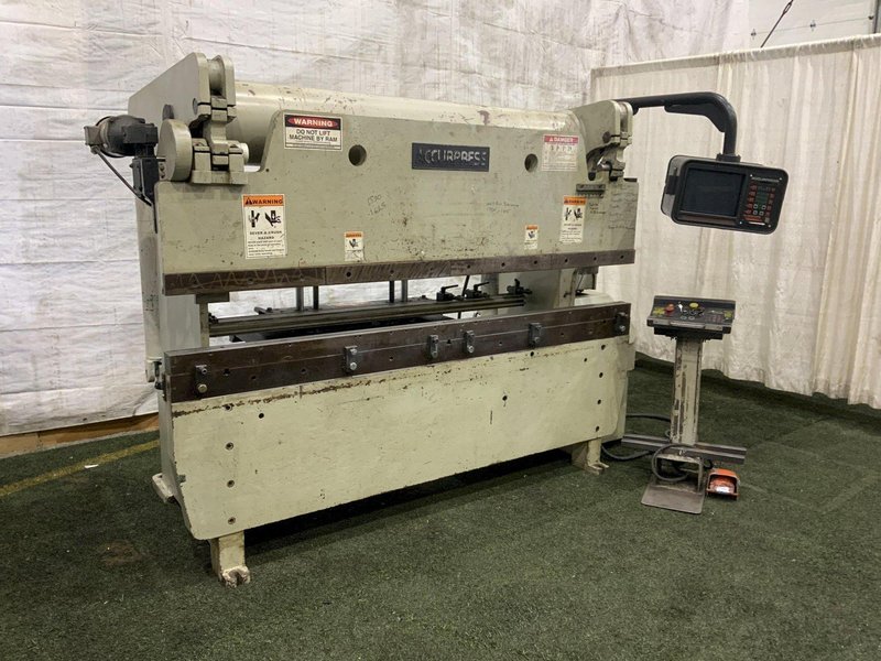 60 TON X 8' ACCURPRESS HYDRAULIC PRESS BRAKE: STOCK #80973