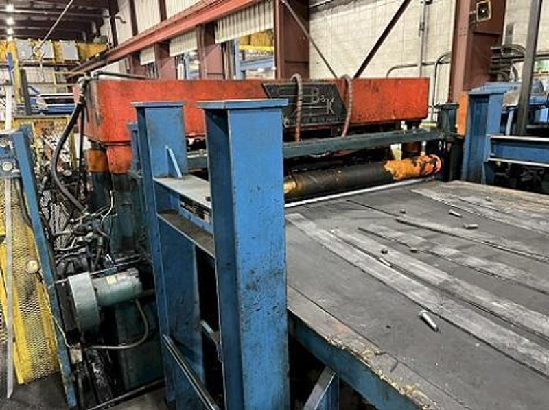 72&quot; X .187&quot; X 25,000# HERR VOSS / B&amp;K CUT-TO-LENGTH LINE