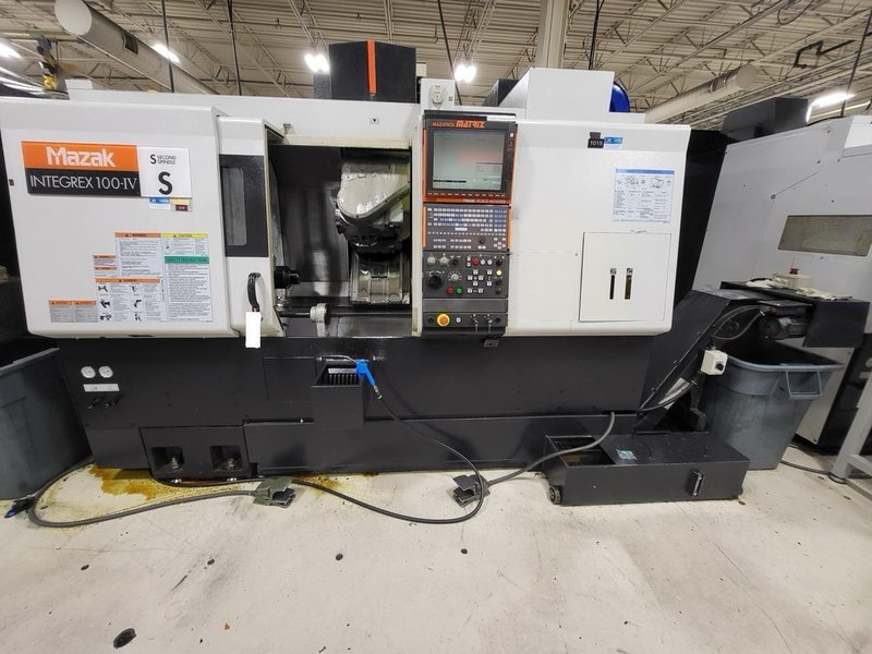 Mazak Integrex 100-4 S Cnc Multi-Tasking Turning Center, 2007
