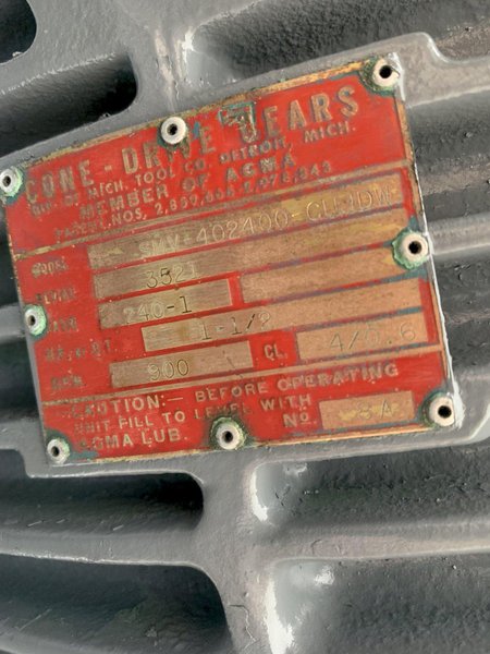 120&quot; X 10&quot; PM SLITTER HEADS. STOCK # 0787824