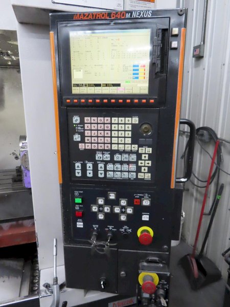 Mazak VCN 510C-HS (High Speed) CNC Vertical Machining Center, Fushion 640M, Rotary Table, Probing, 15K RPM, 48 ATC, Chip Conveyor and MORE!- Auction Item