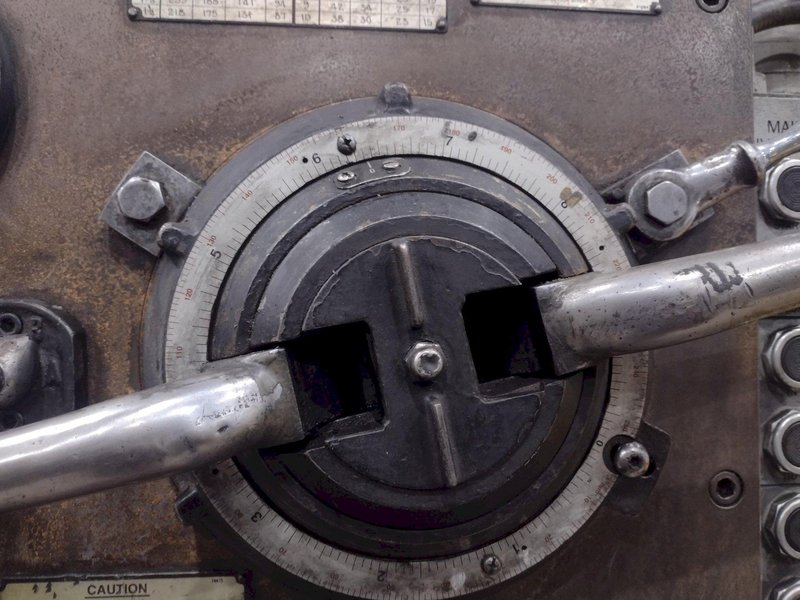 8&#039; X 19&quot; CARLTON MODEL #4A RADIAL ARM DRILL NEW 1996: STOCK #22069