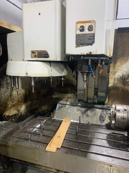 Fadal 4020AHT VMC, 1999 – 4th Axis Rotary