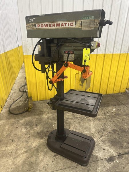 20&quot; POWERMATIC MODEL #1200 VERTICAL SINGLE SPINDLE DRILL PRESS: YOBRO #23859