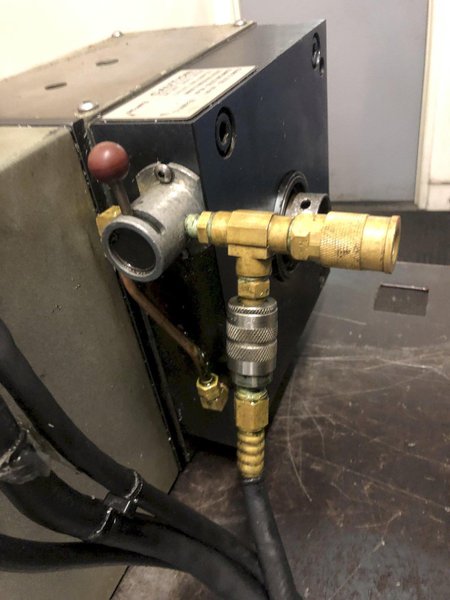 HAAS HRTA6 HRT210 4th-Axis Rotary Table with 5C Spindle Nose, Pneumatic 5C Collet Closure