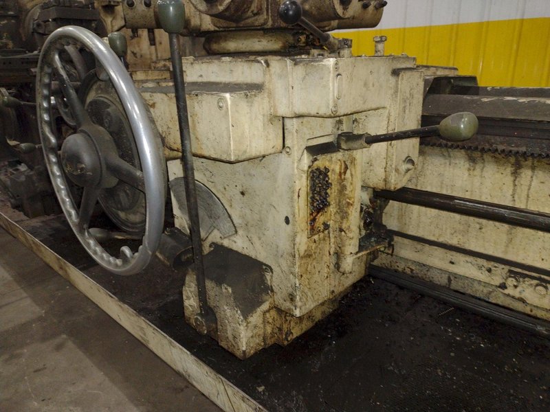 #2A WARNER &amp; SWASEY MODEL #M-3470 TURRET LATHE WITH CROSS SLIDING TURRET, " HOLE: YOBRO #24548