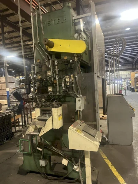 100 TON MINSTER P2-100-48 PIECE MAKER STRAIGHT SIDE HIGH SPEED PRESS: YOBRO #25114
