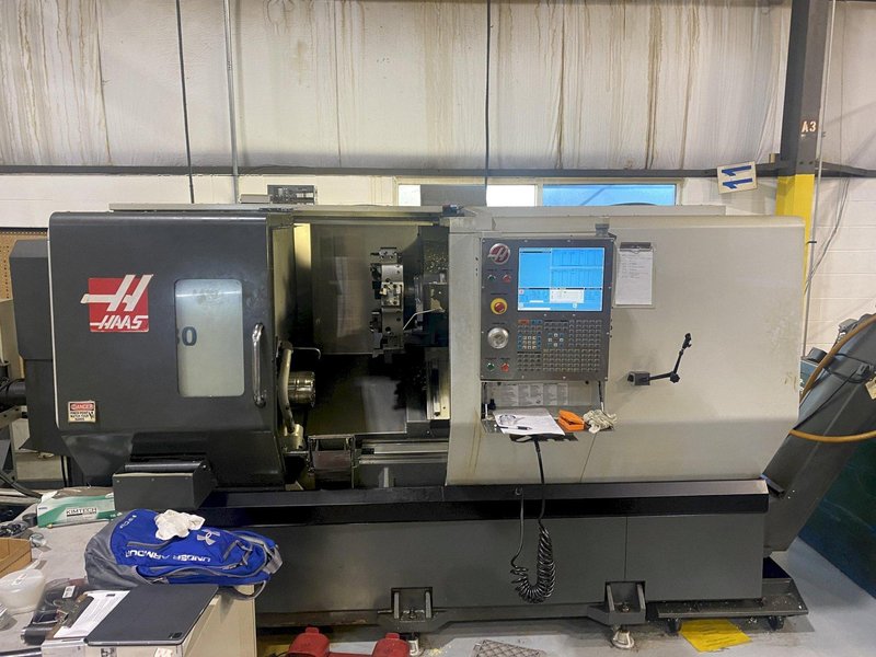 Haas DS-30 Used CNC Lathe with Live Tooling and Sub Spindle For Sale - 2013