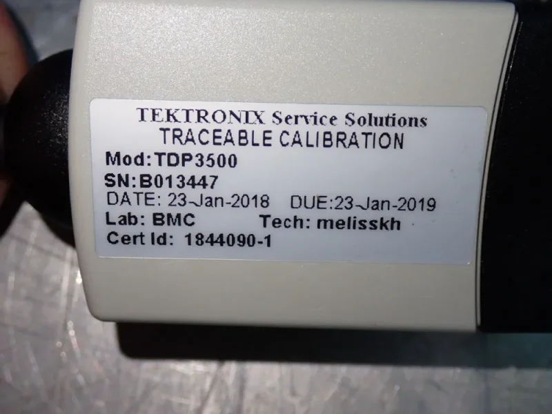 TEKTRONIX 3.5GHZ DIFFERENTIAL PROBE W/CASE  -  TDP3500