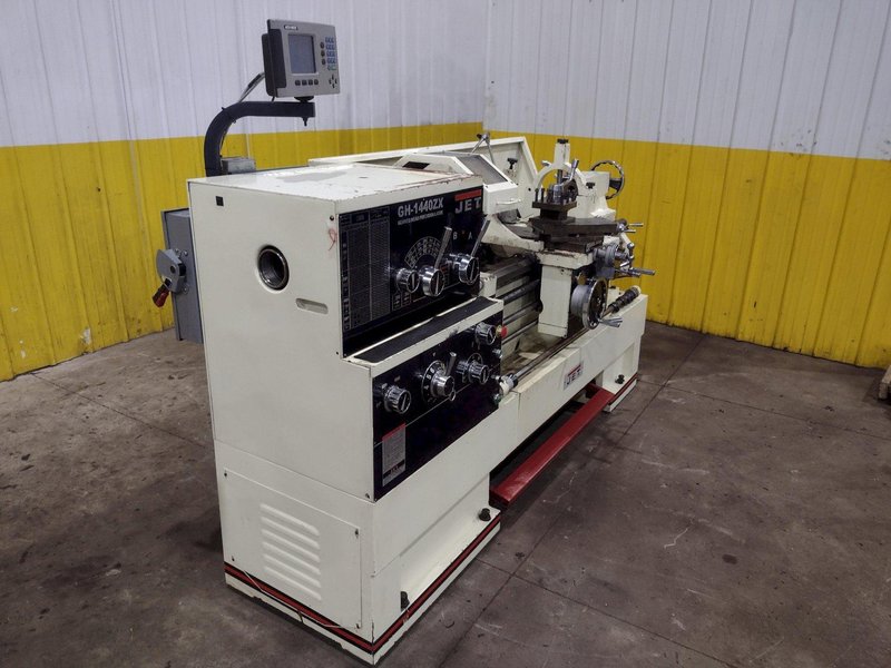 14” X 40” JET MODEL #GH1440 ZX  ENGINE LATHE : YOBRO #25666