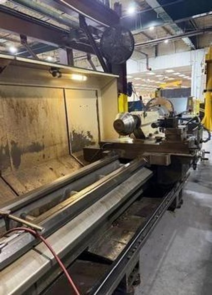 2007 WEILER E90-3000 Hollow Spindle CNC Lathe - High Torque, Siemens Control