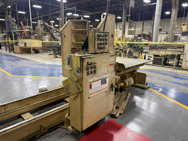 25,000 LBS LITTELL MODEL K25 POWERED UPENDER/COIL FLIPPER: YOBRO #26038