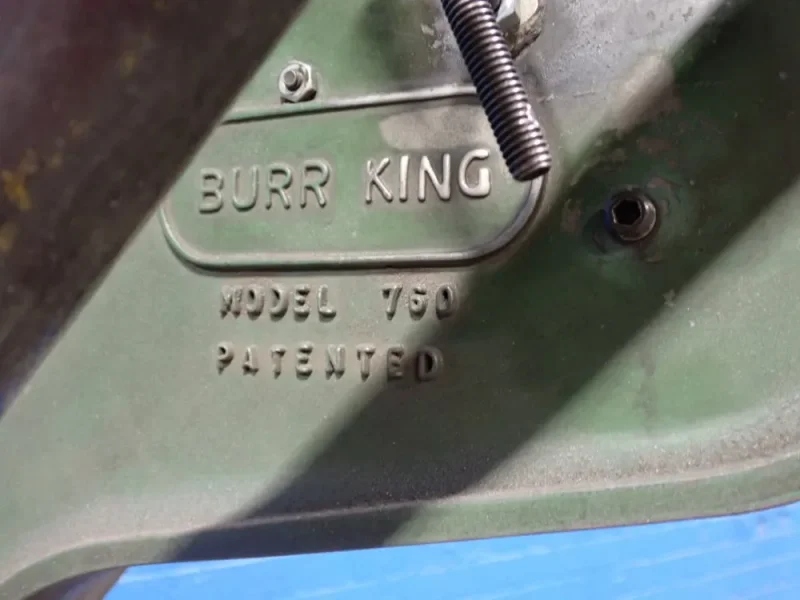 BURR KING 2 HP BELT GRINDER  -  760