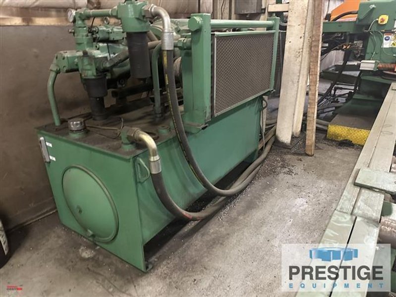 Peddinghaus PCD1100/3B Beam Drill &amp; Meba 1250-510 DG Mitering Saw Line With Material Handling