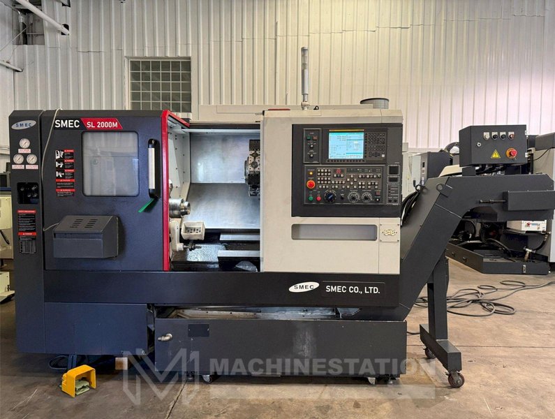 Samsung SMEC SL-2000M CNC Turning Center – 2020 C Axis Live Tool Lathe