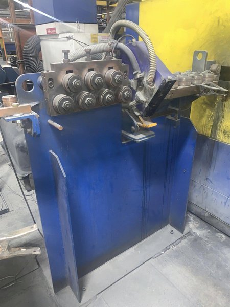 .512&quot; X 12&quot; X 4 STAND DEM WIRE FLATENING ROLLING MILL LINE, YEAR 2017: STOCK #13898