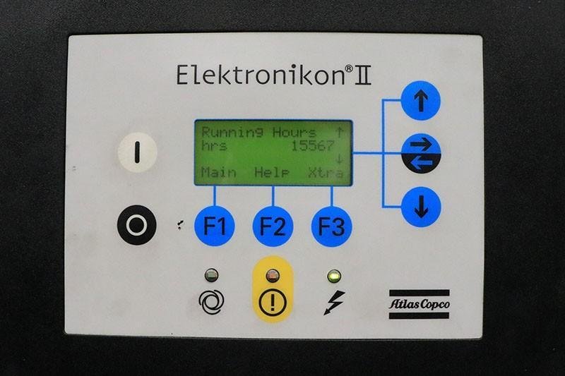 ATLAS COPCO Rotary Screw Air Compressor, Model GA37 VSD