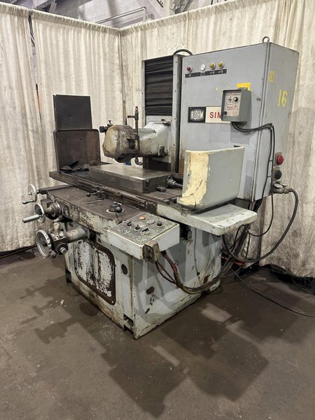 12&quot; X 28&quot; BLOHM SIMPLEX 7 HORIZONTAL SURFACE GRINDER: STOCK 77104